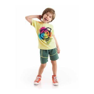 mshb&g Let's Smile Boy T-shirt Shorts Set