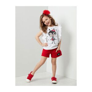 Denokids Bug Love Girls T-shirt Shorts Set