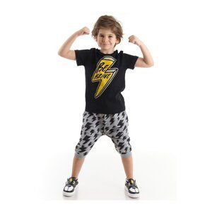 mshb&g Be Brave Boy's T-shirt Capri Shorts Set