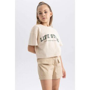 DEFACTO Girl Cargo Fit Short