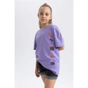 DEFACTO Oversize Fit Short Sleeve T-shirt