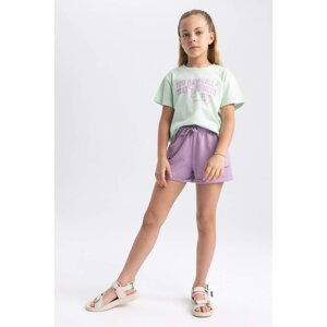 DEFACTO Girl' Sweatshirt Fabric Shorts