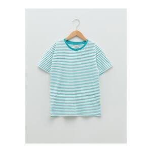 LC Waikiki Crew Neck Striped Short Sleeve Boy's T-Shirt