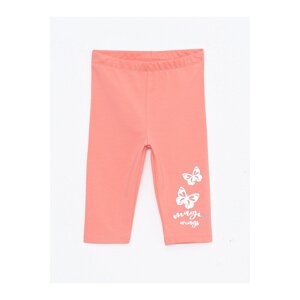 LC Waikiki Baby Girl Tights with an Elastic Printed Waist