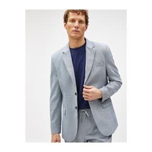 Koton Summer Jacket Blazer Pocket Detailed Buttoned