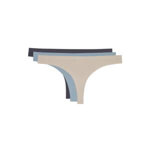 LOS OJOS 3 Pieces Ribbed Seamless Thong Panties