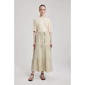 DEFACTO Wowen Fabrics Maxi Skirt