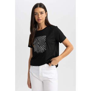 DEFACTO Regular Fit Crew Neck Short Sleeve T-Shirt