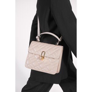 Marjin Women's Clutch &; Shoulder Bag Vande Beige