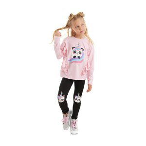 Denokids Panda Unicorn Girls Kids T-shirt Leggings Suit