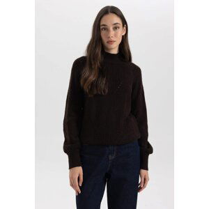 DEFACTO Relax Fit Half Turtleneck Tunic