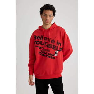 DEFACTO Oversize Fit Printed Sweatshirt