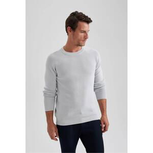 DEFACTO Standard Fit Crew Neck Knitwear Pullover