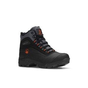 DARK SEER Black Smoked Orange Unisex Outdoor Trekking Boots.