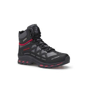 DARK SEER Black Smoked Unisex Outdoor Trekking Boots.