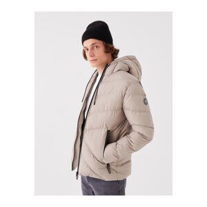 LC Waikiki Men's Standard Fit Hooded Down Coat