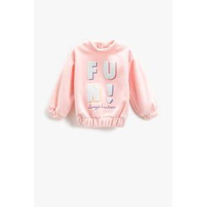 Koton Baby Girl Pink Sweatshirt