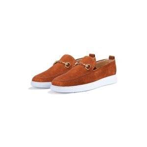 Ducavelli Ritzy Genuine Leather Suede Men's Casual Shoes, Loafer Shoes