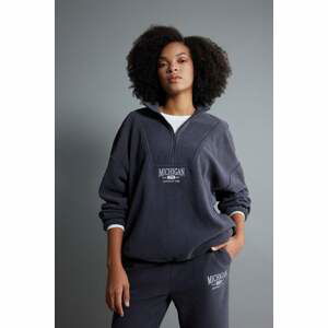 DEFACTO Oversize Fit Long Sleeve Sweatshirt