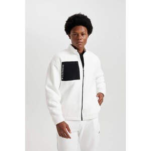 DEFACTO Oversize Fit fleece Cardigan