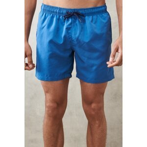 AC&Co / Altınyıldız Classics Men's Indigo Standard Fit Quick Dry Swimwear Marine Shorts