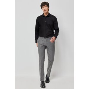 AC&Co / Altınyıldız Classics Men's Gray Slim Fit Slim Fit Flexible Classic Trousers.