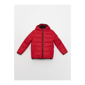 LC Waikiki Basic Boy's Puffer Coat with Hood