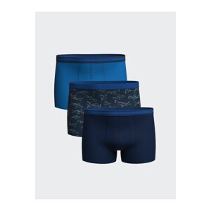 LC Waikiki Standard Mold Flexible Fabric Men's Boxer 3-Piece