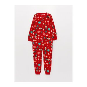 LC Waikiki Crew Neck Christmas Themed Fleece Girls' Sleeping Bag