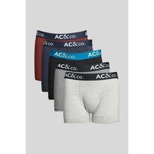 AC&Co / Altınyıldız Classics Men's Multicolored 5-pack Cotton Flexible Boxer