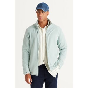 AC&Co / Altınyıldız Classics Men's Cagla Anti-pilling Anti-Pilling Standard Fit High Bato Collar Sweatshirt Fleece Jacket