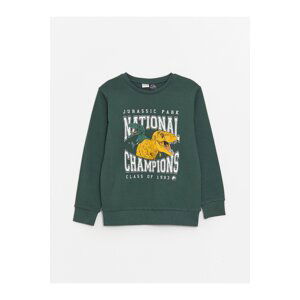 LC Waikiki Crew Neck Printed Long Sleeve Boys' T-Shirt