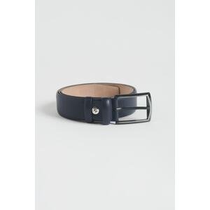 ALTINYILDIZ CLASSICS Men's Navy Blue Patterned Belt