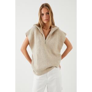 Koton Women's Beige Vest