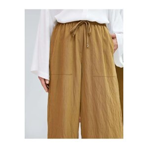 Koton Women's Clothing Trousers Khaki