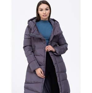 Grey hooded winter coat TIFFI-FIFI MERIBEL