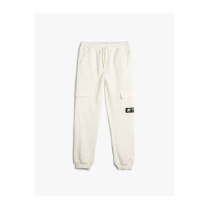Koton Basic Jogger Sweatpants with Pocket Detail and Tie Waist