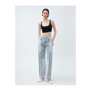 Koton Straight Leg Jeans High Waist - Nora Jeans