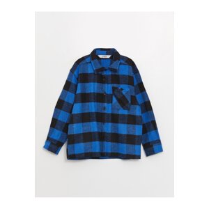 LC Waikiki Comfortable Fit Plaid Boys' Shirt Jackets.