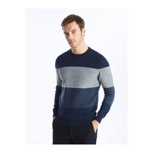 LC Waikiki Crew Neck Long Sleeve Men's Knitwear Sweater