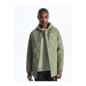 LC Waikiki Women's Hooded Quilted Down Coat