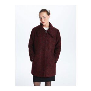 LC Waikiki Shirt Collar Plain Long Sleeve Women's Teddy Coat