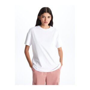 LC Waikiki Crew Neck Plain Short Sleeve Oversize Women's T-Shirt