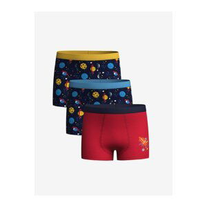 LC Waikiki Printed Boy's Boxer Set of 3