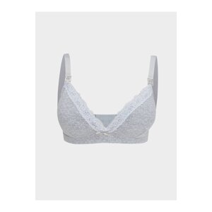 LC Waikiki Non-Wireless Padding Lace Detailed Nursing Bra