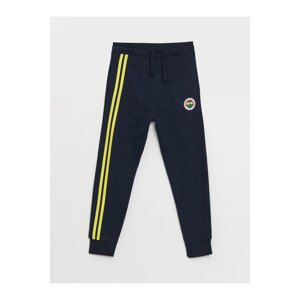 LC Waikiki Elastic Waist Fenerbahçe Printed Boy's Jogger Sweatpants