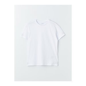 LC Waikiki Crew Neck Basic Short Sleeve Girls T-Shirt