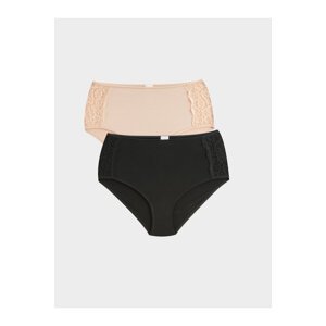 LC Waikiki 2-Pack Lace Detailed Classic Briefs