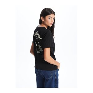 LC Waikiki Women's Crew Neck Printed Short Sleeve T-Shirt