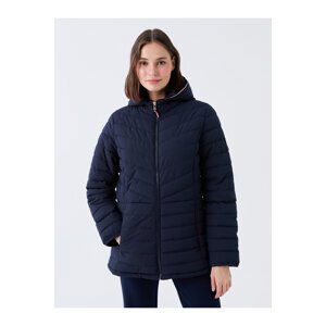 LC Waikiki Women's Hooded Flat Down Coat